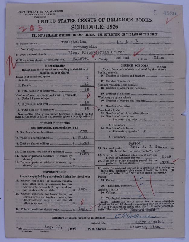 Scan of Presbyterian Church in the United States of America: 4530
