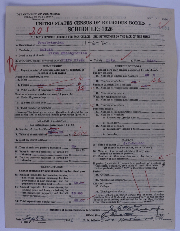 Scan of Presbyterian Church in the United States of America: 4520