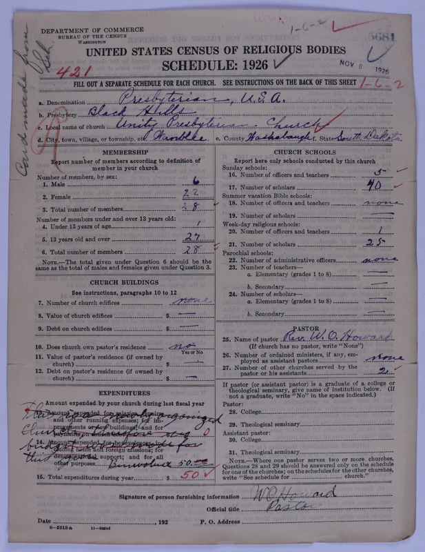Scan of Presbyterian Church in the United States of America: 5681