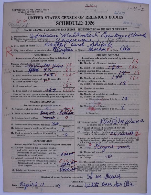 Scan of African Methodist Episcopal Church: 4367