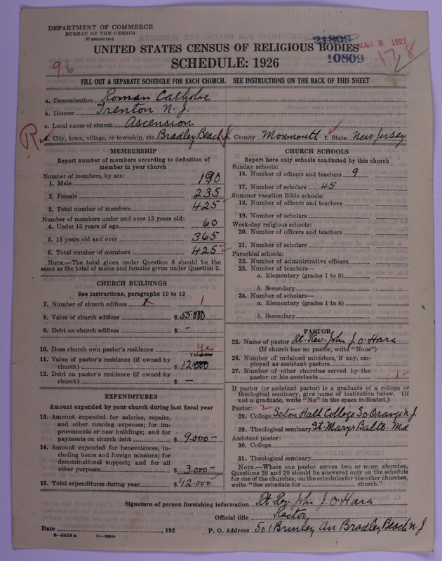 Scan of Roman Catholic Church: 10809