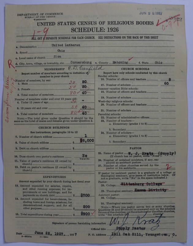 Scan of United Lutheran Church in America: 2022
