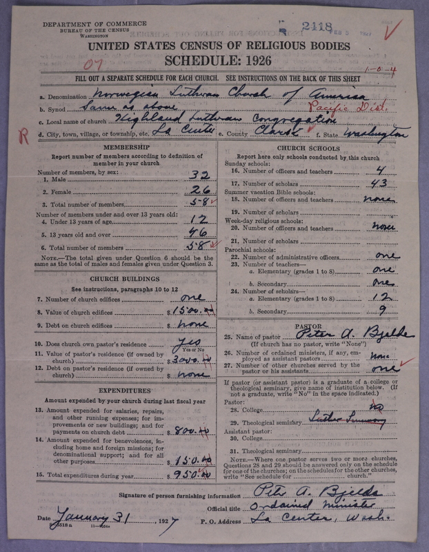 Scan of Norwegian Lutheran Church of America: 2419