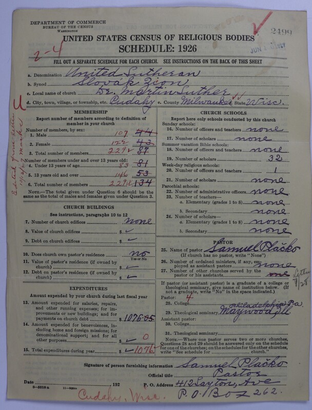 Scan of United Lutheran Church in America: 2499
