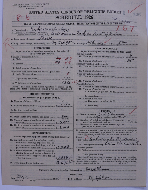 Scan of Presbyterian Church in the United States: 166