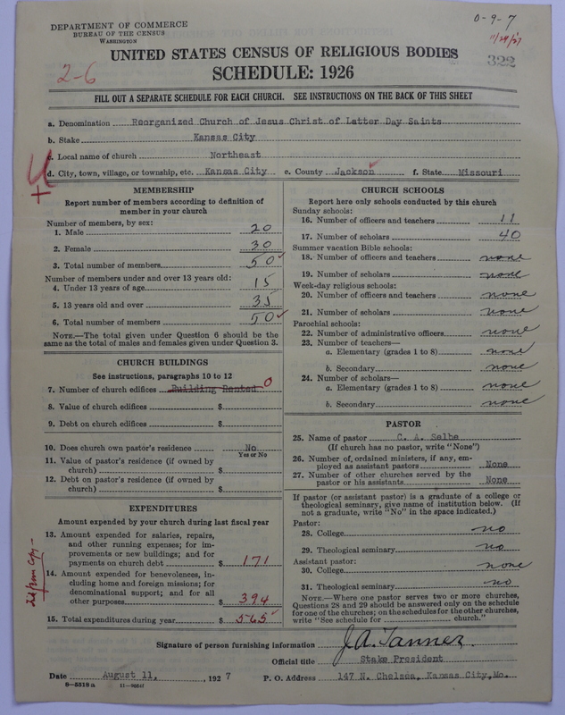 Scan of Reorganized Church of Jesus Christ of Latter Day Saints: 322