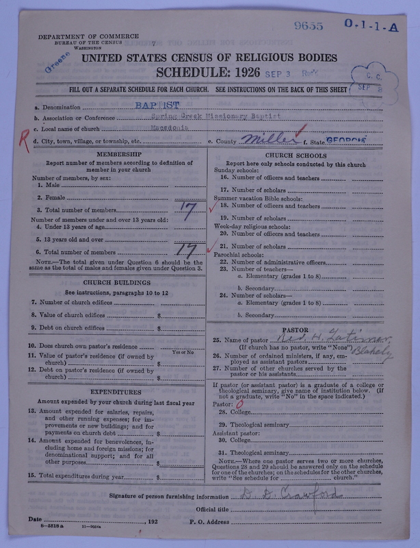 Scan of Negro Baptists: 9655