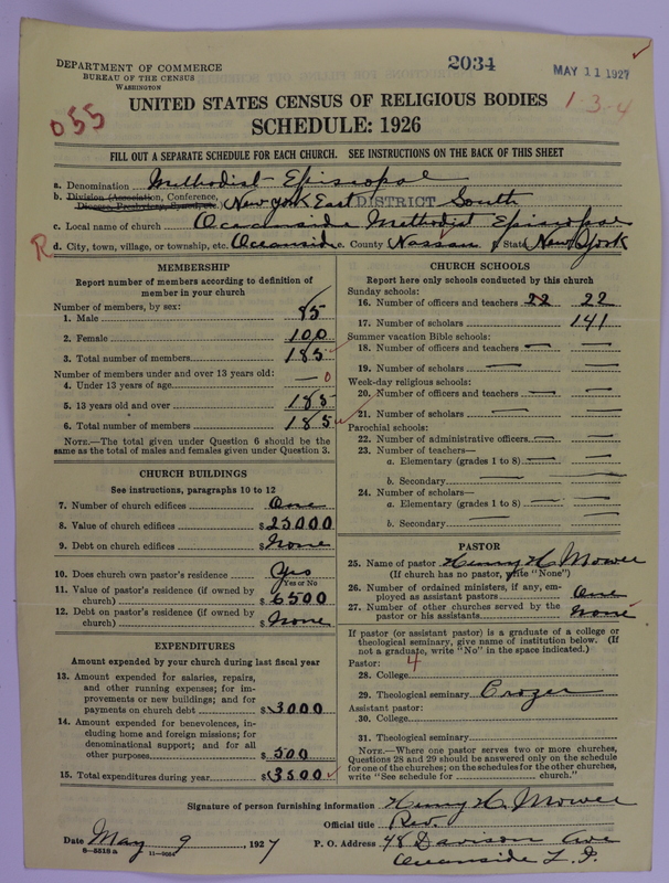 Scan of Methodist Episcopal Church: 2034