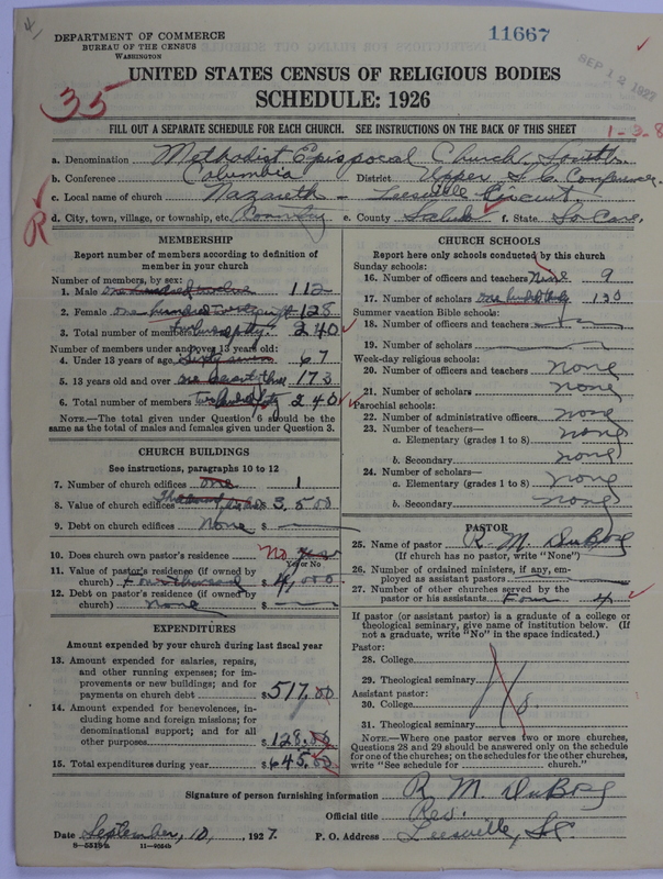 Scan of Methodist Episcopal Church, South: 11667