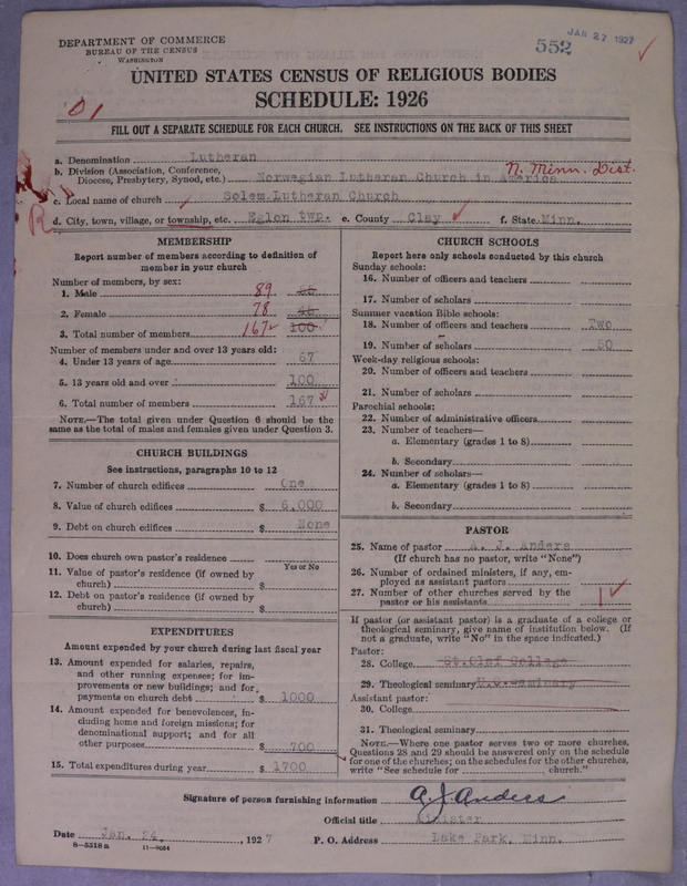 Scan of Norwegian Lutheran Church of America: 552