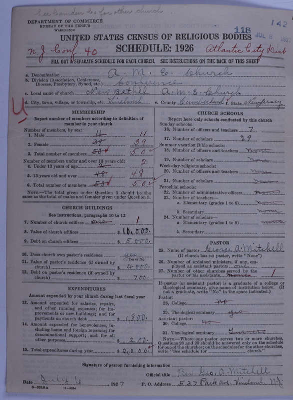 Scan of African Methodist Episcopal Church: 118