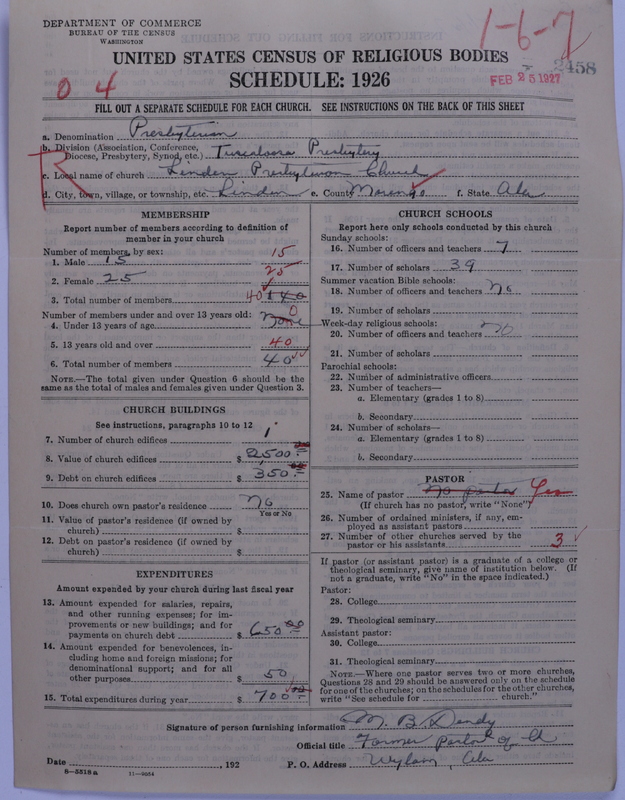 Scan of Presbyterian Church in the United States: 2458