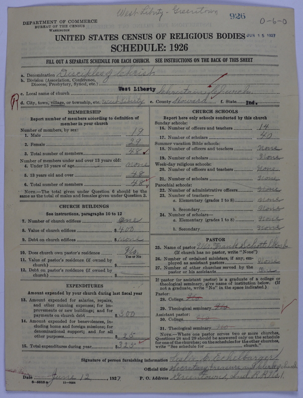 Scan of Disciples of Christ: 926