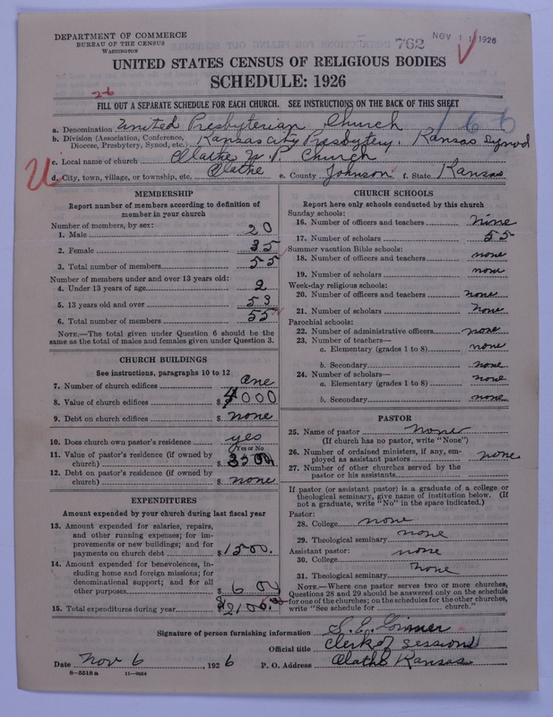 Scan of United Presbyterian Church of North America: 762