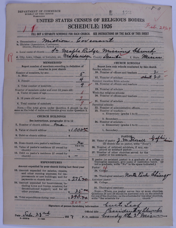 Scan of Swedish Evangelical Mission Covenant of America: 172