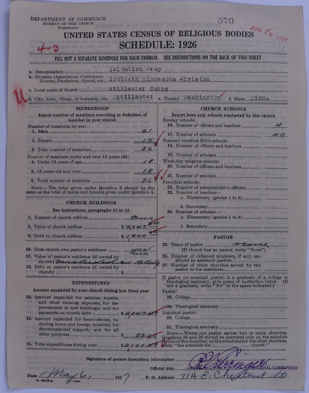 Scan of Salvation Army: 570