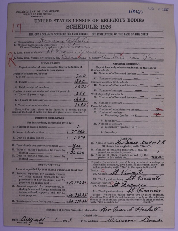 Scan of Roman Catholic Church: 10947