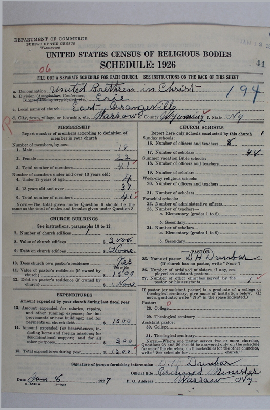 Scan of Church of the United Brethren in Christ: 41