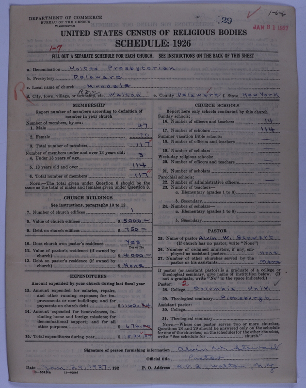 Scan of United Presbyterian Church of North America: 29