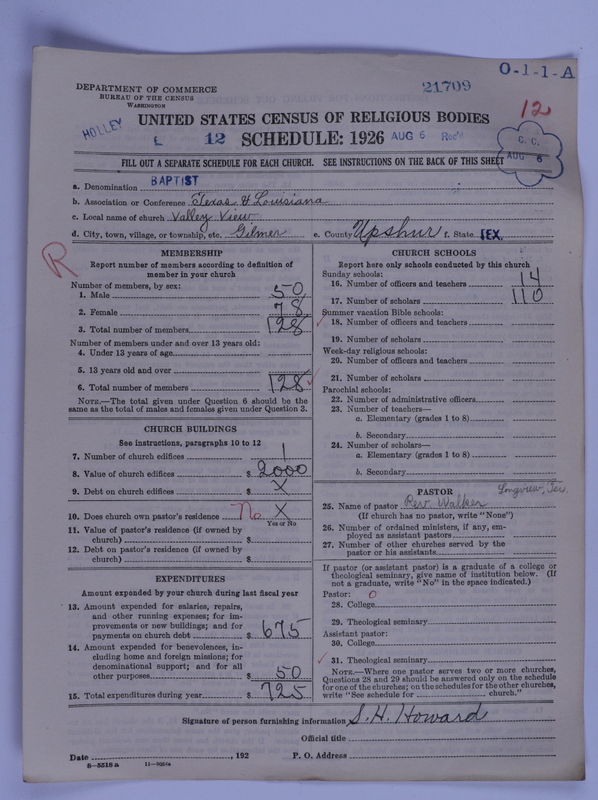 Scan of Negro Baptists: 21709