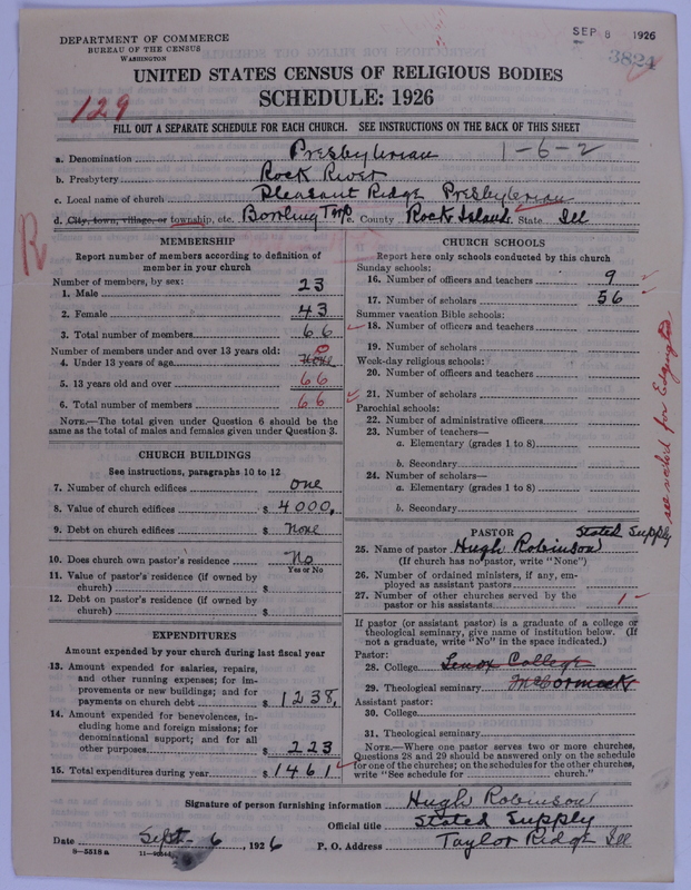 Scan of Presbyterian Church in the United States of America: 3824