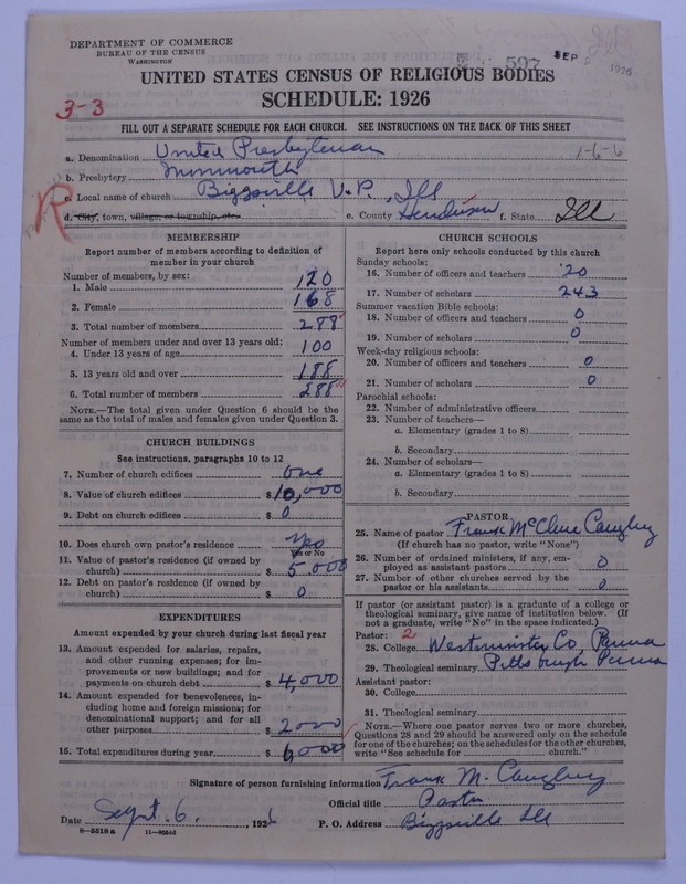 Scan of United Presbyterian Church of North America: 597