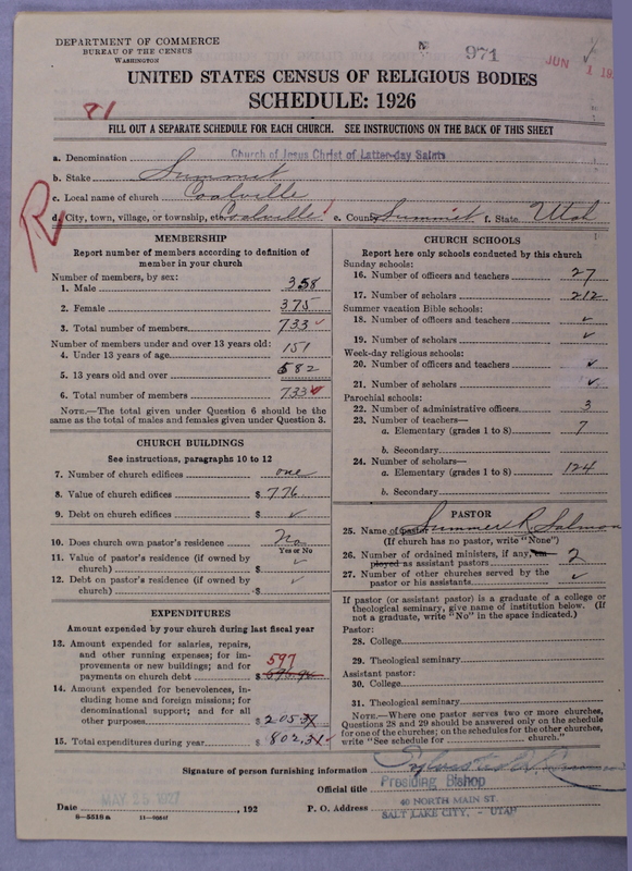 Scan of Church of Jesus Christ of Latter-day Saints: 971