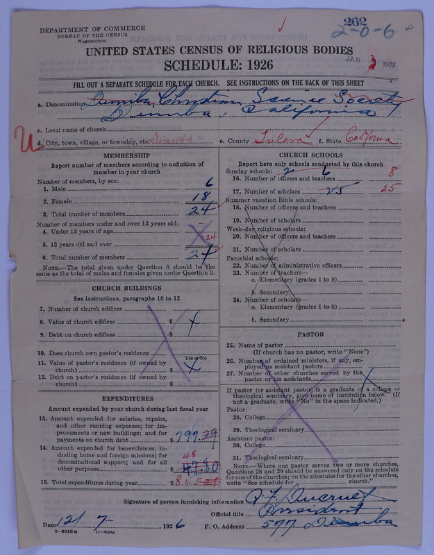 Scan of Church of Christ, Scientist: 262