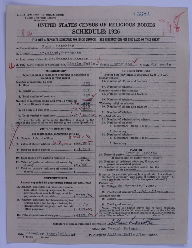 Scan of Roman Catholic Church: 13384