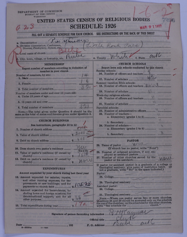 Scan of Presbyterian Church in the United States of America: 7296