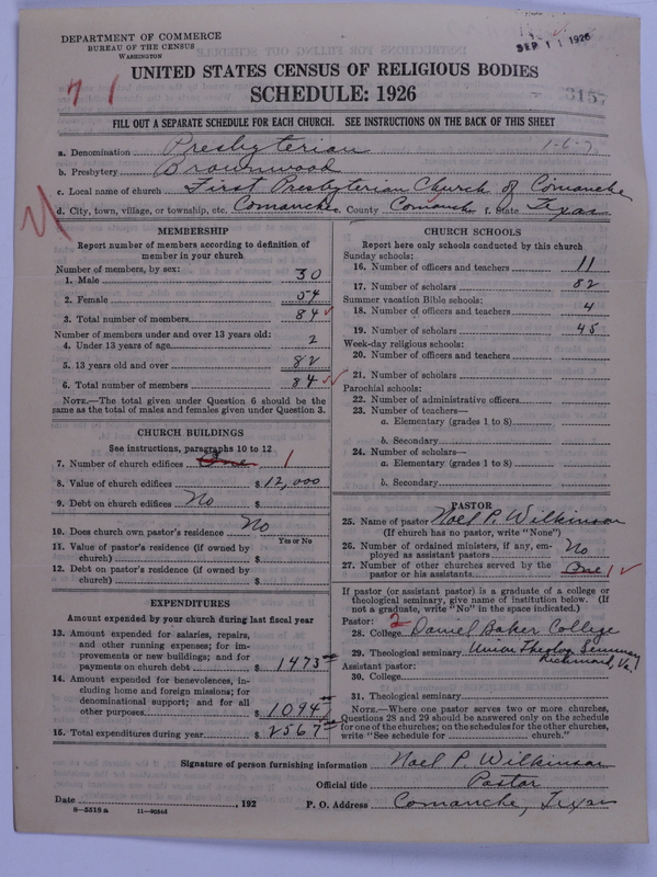 Scan of Presbyterian Church in the United States: 3157