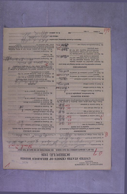 Scan of Synod of the Reformed Presbyterian Church of North America: 806