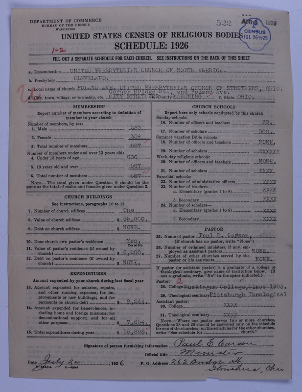 Scan of United Presbyterian Church of North America: 522