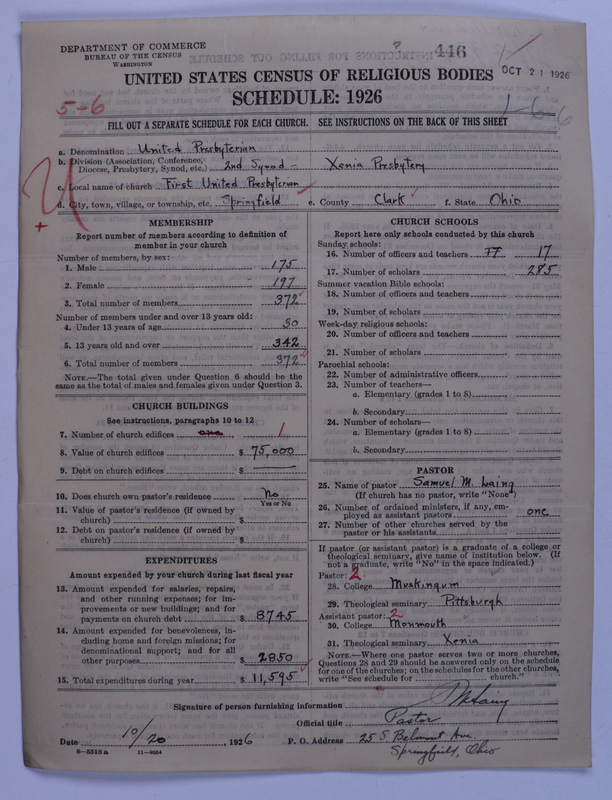 Scan of United Presbyterian Church of North America: 446
