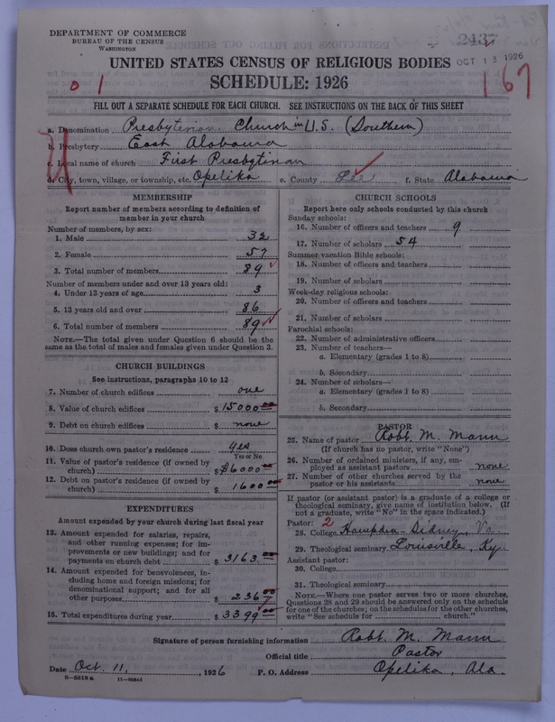 Scan of Presbyterian Church in the United States: 2437