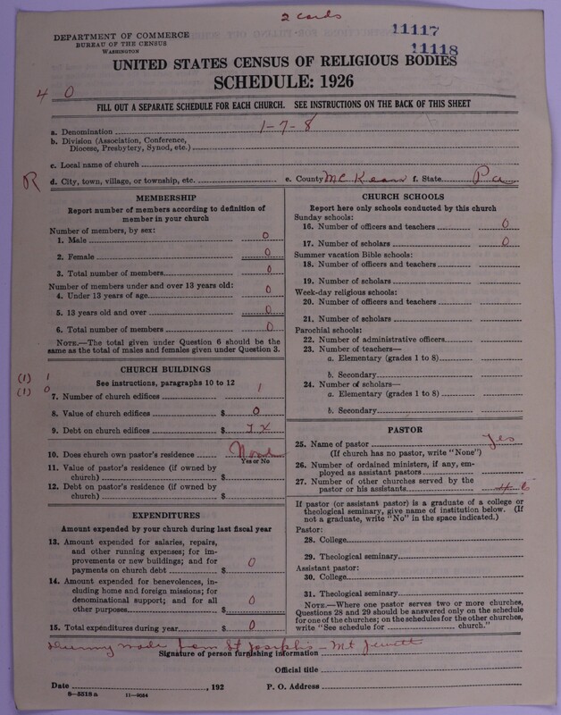 Scan of Roman Catholic Church: 11117