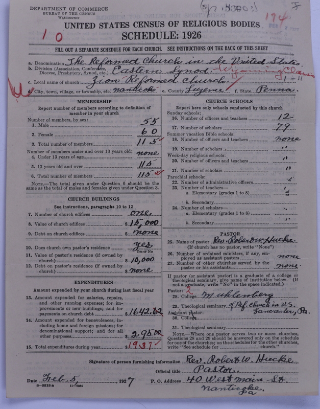 Scan of Reformed Church in the United States: 538
