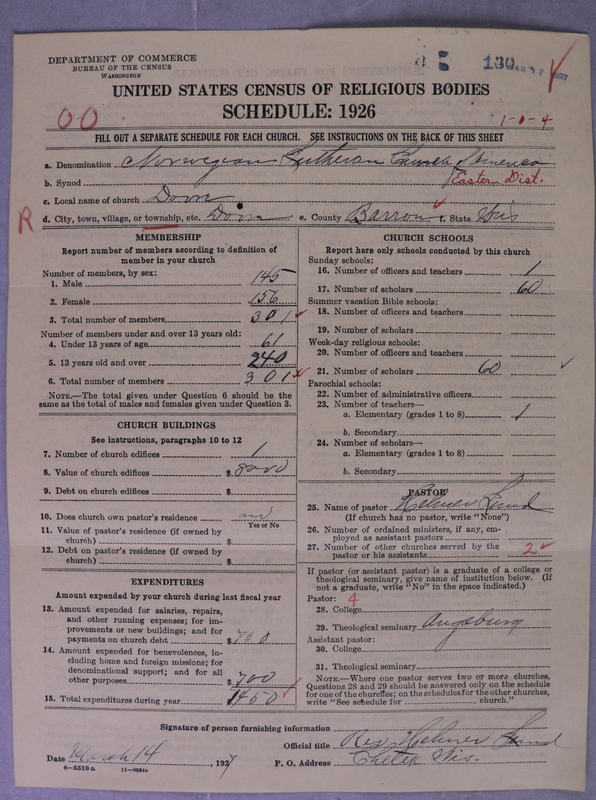Scan of Norwegian Lutheran Church of America: 130