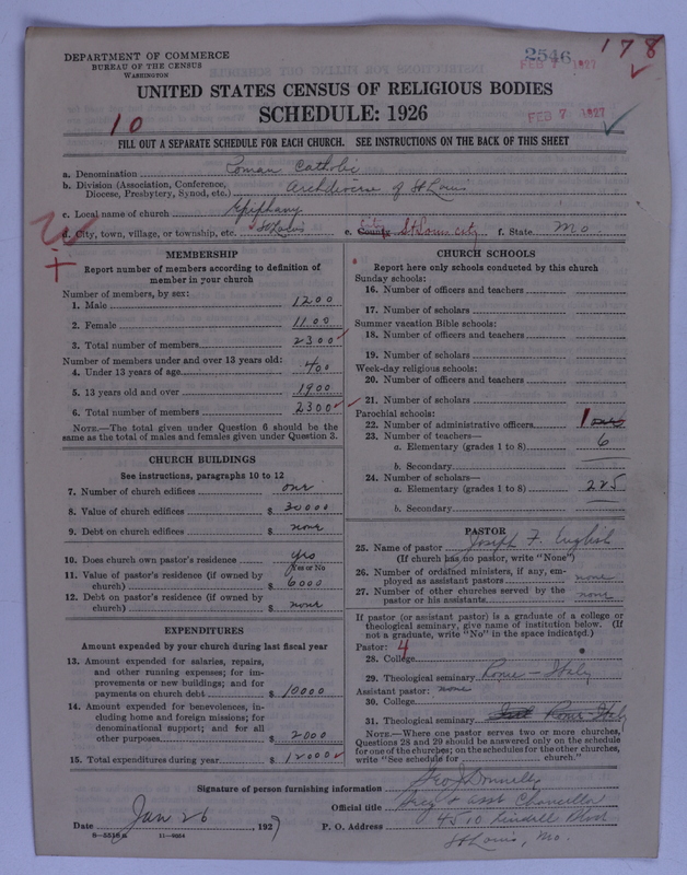 Scan of Roman Catholic Church: 2546