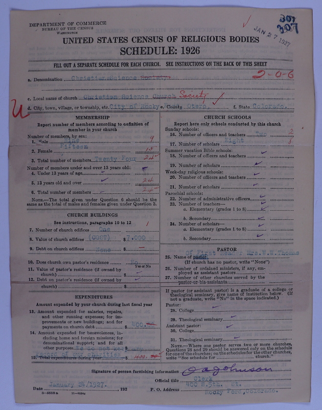 Scan of Church of Christ, Scientist: 307