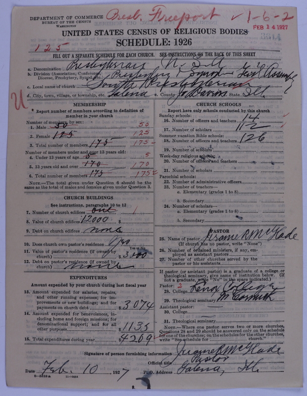 Scan of Presbyterian Church in the United States of America: 3614