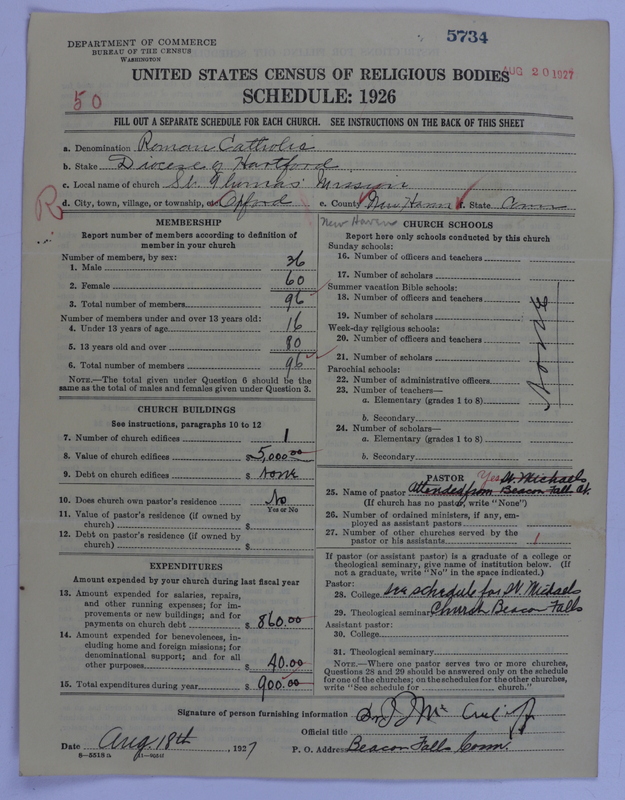 Scan of Roman Catholic Church: 5734