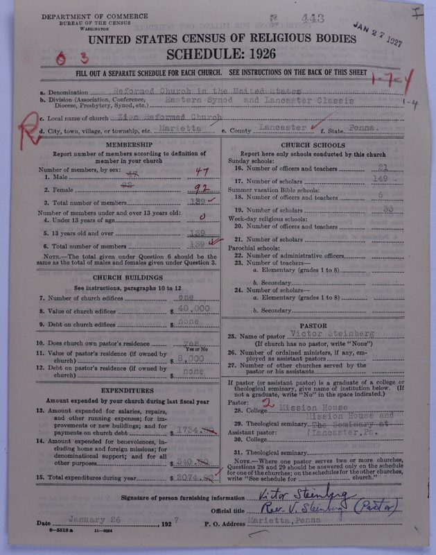 Scan of Reformed Church in the United States: 443