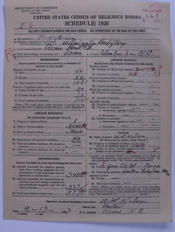 Scan of Presbyterian Church in the United States: 837
