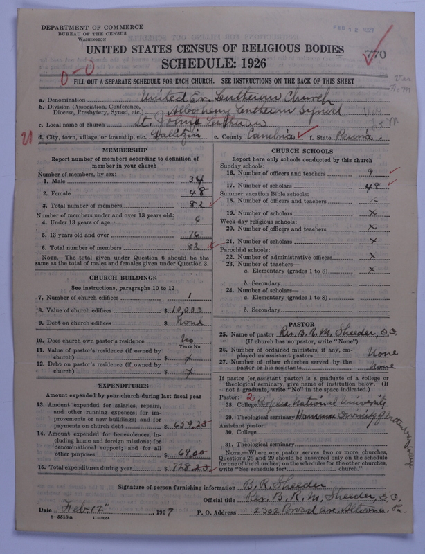 Scan of United Lutheran Church in America: 770