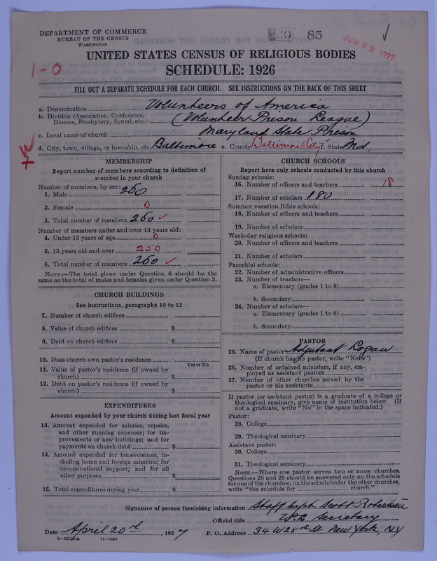 Scan of Volunteers of America: 85