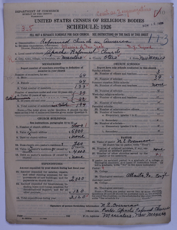 Scan of Reformed Church in America: 710