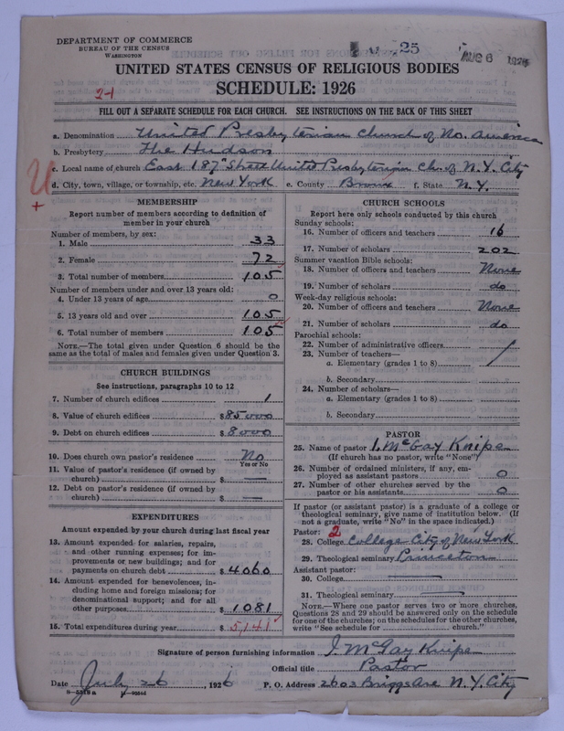 Scan of United Presbyterian Church of North America: 25