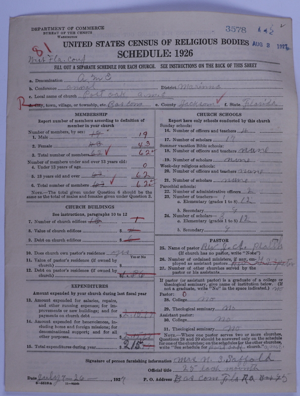 Scan of African Methodist Episcopal Church: 3578