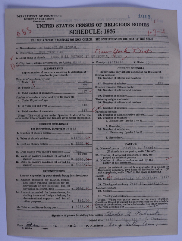 Scan of Methodist Episcopal Church: 1015